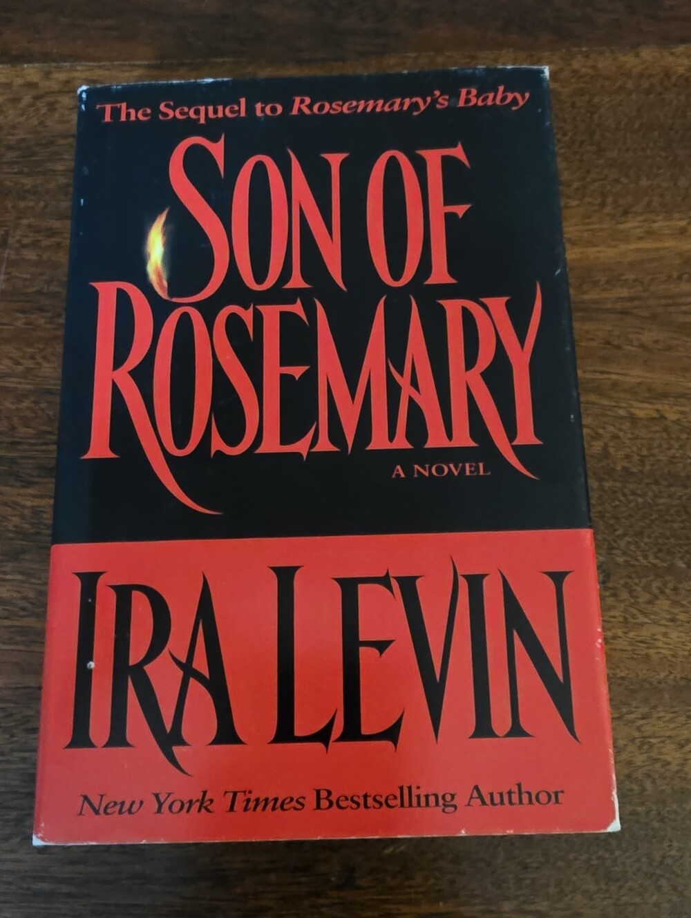 Son of Rosemary by Ira Levin (1997, Hardcover) Rosemary’s Baby Sequel w/ DJ